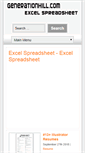 Mobile Screenshot of generationhill.com